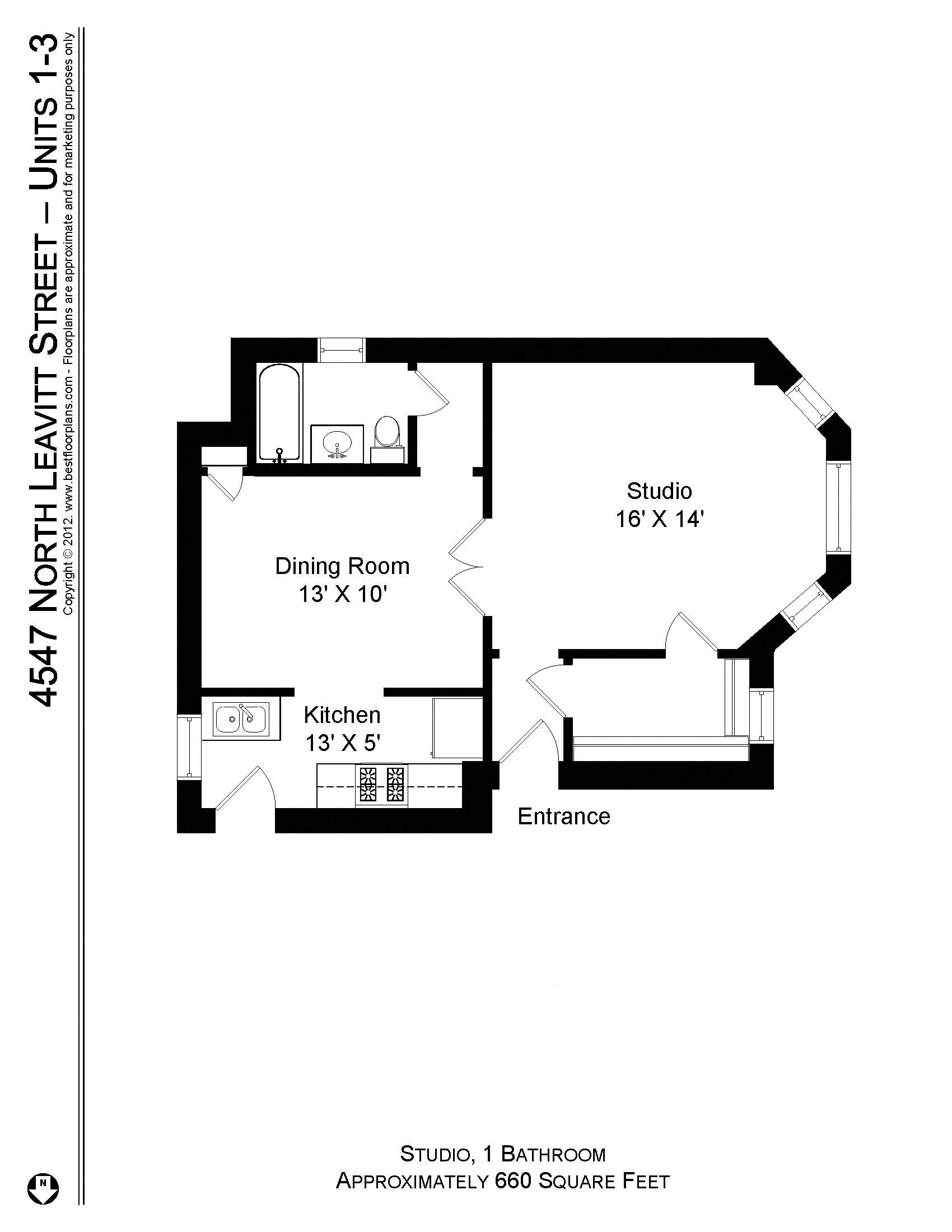 4547-57 N. Leavitt Studio-2 Beds Apartment for Rent - Photo Gallery 29